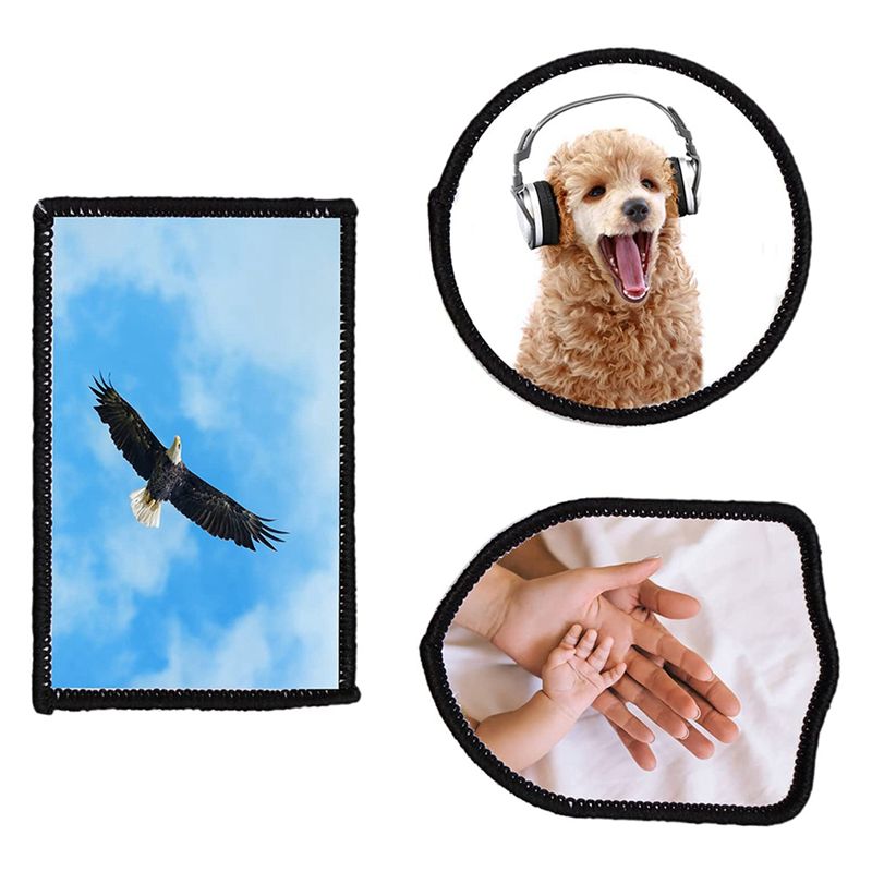 AEF6-96Pcs Sublimation Patch B - Hat Sublimation Blank recension och pris
