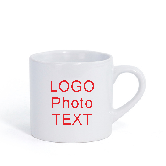 175ml Small Coffee Mug DIY LOG - Sublimation Mug White recension och pris