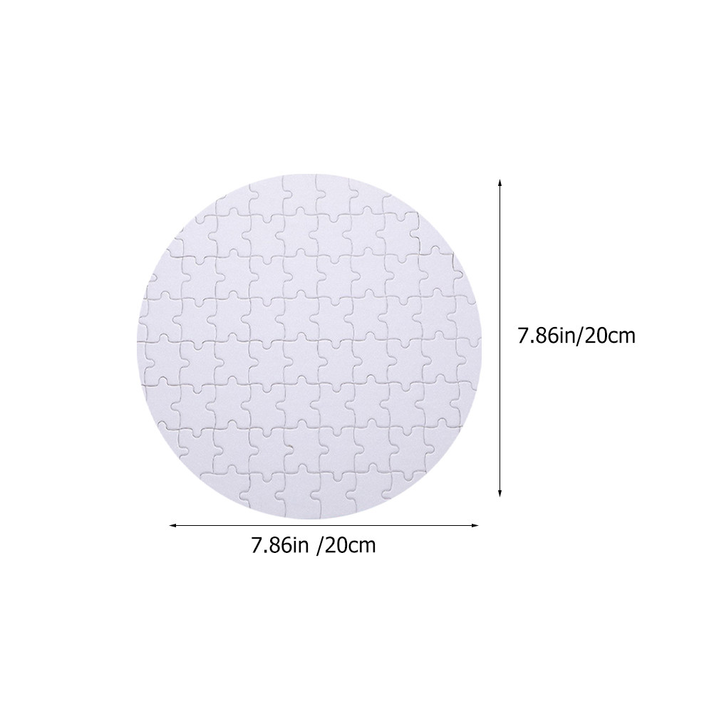 4Pcs Sublimation Puzzle Blanks - Puzzle Blank White recension och pris