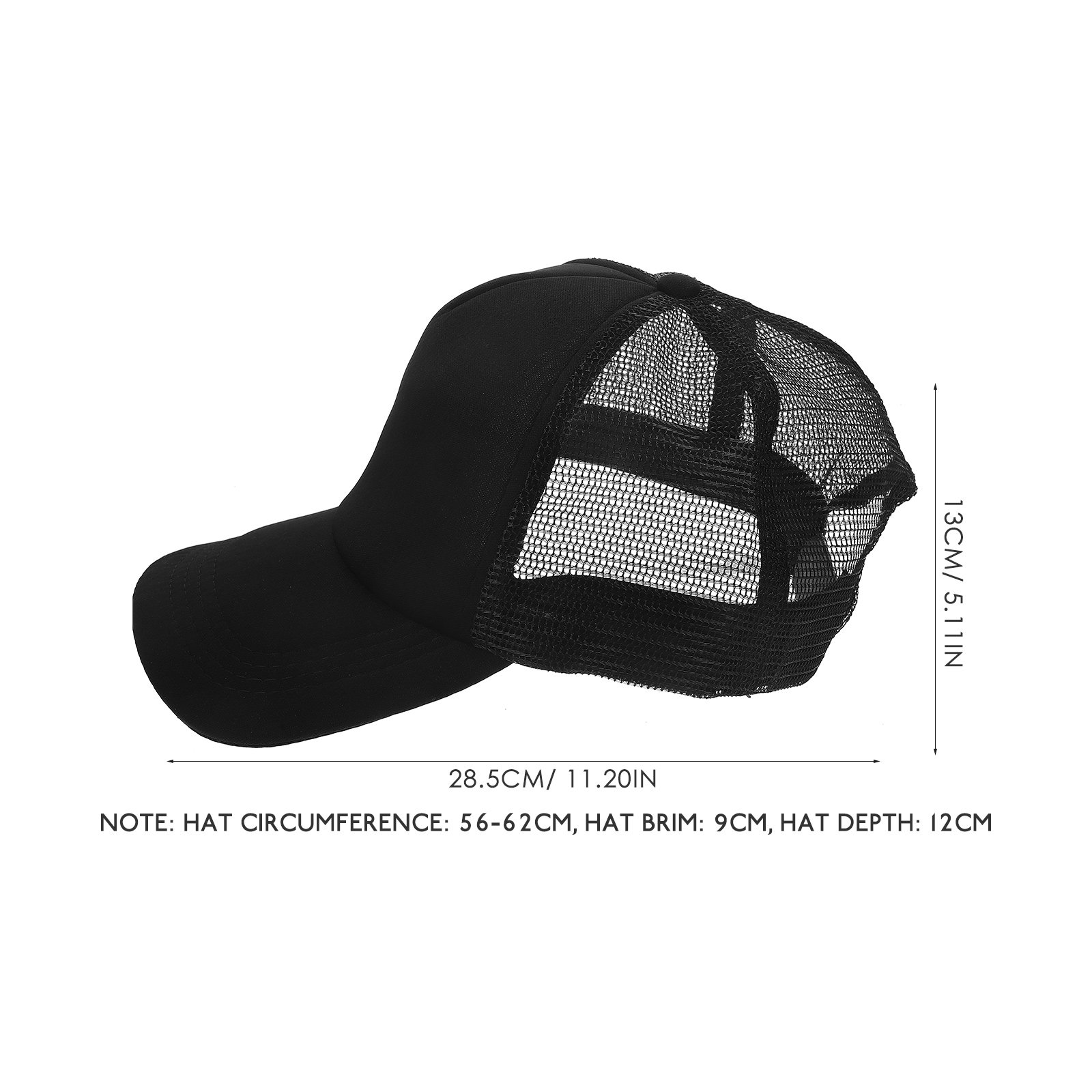 10Pcs Blank Baseball Caps Mesh - Hat Sublimation Blank recension och pris